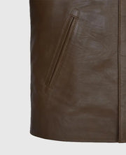 Tom Cruise Brown Leather Jacket