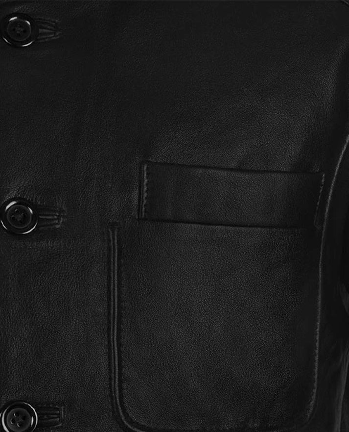 Real Steel Hugh Jackman Leather Jacket