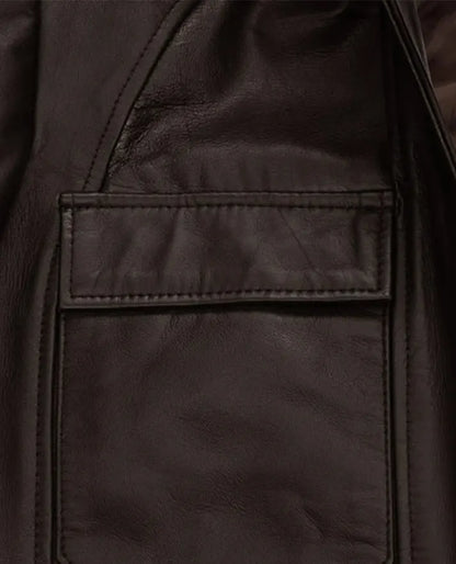 Oscar Isaac Star Wars The Last Jedi Leather Jacket