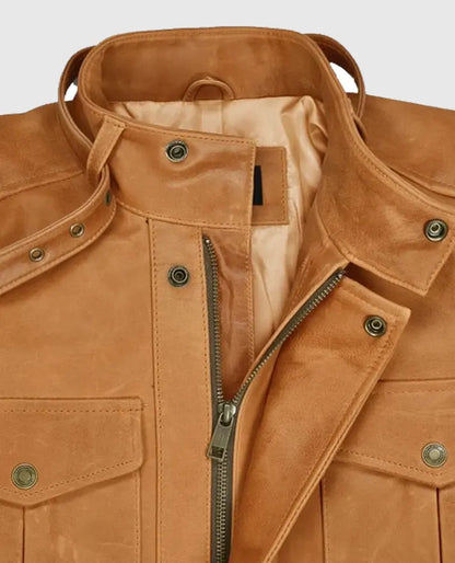 Rafael Nadal Leather Jacket
