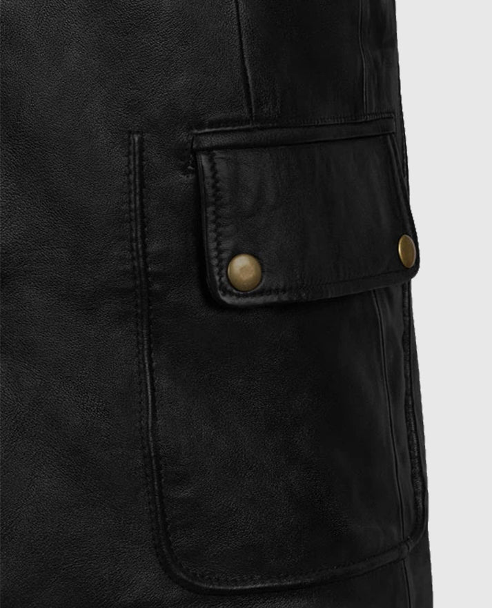 Real Steel Hugh Jackman Leather Jacket