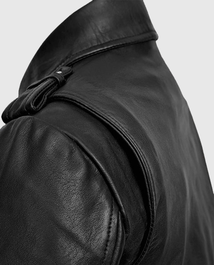 Elsa Pataky Biker Leather Jacket