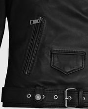 Natalie Portman Vox Lux Leather Jacket