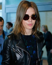 Adele Exarchopoulos Leather Jacket