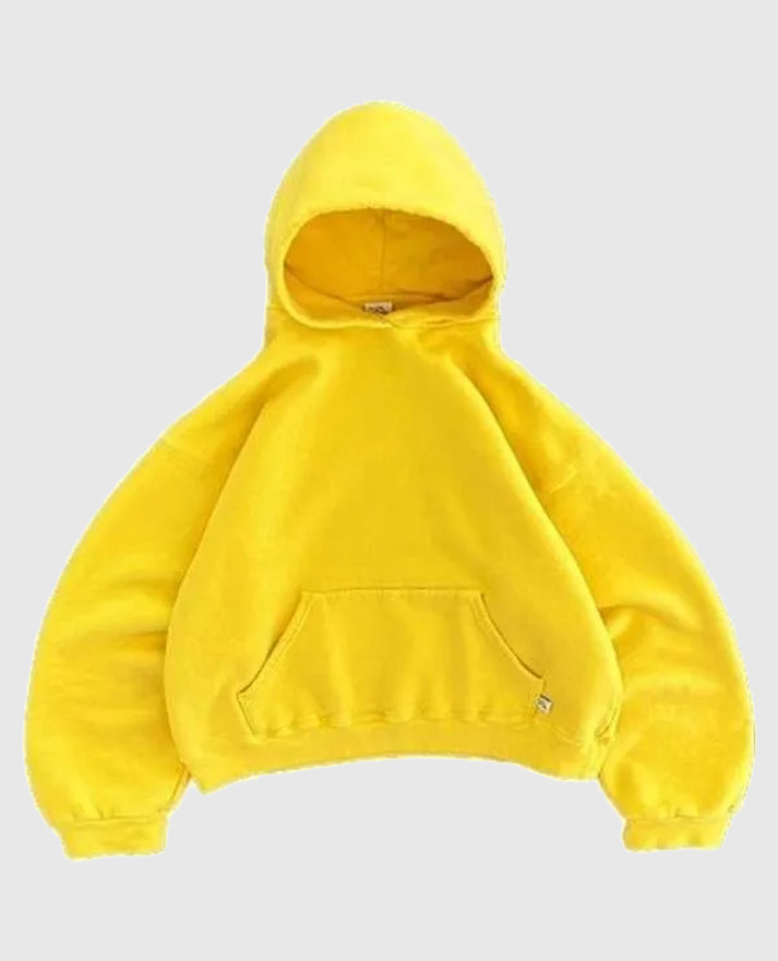 Akimbo Pullover Yellow Hoodie