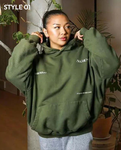 Alchemai Green Hoodie