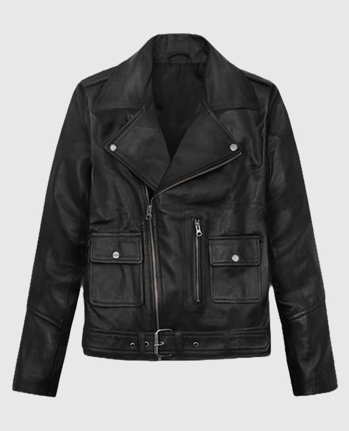 Alicia Vikander Tomb Raider Biker Leather Jacket