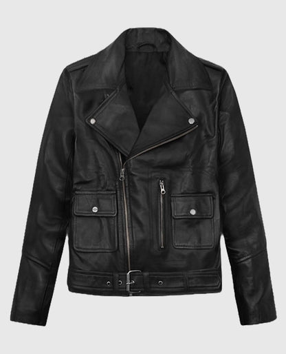 Alicia Vikander Tomb Raider Biker Leather Jacket