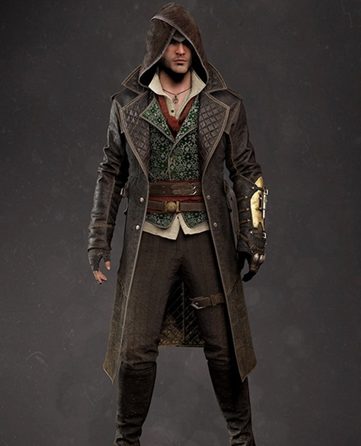 Assassin's Creed Jacob Frye Leather Long Coat