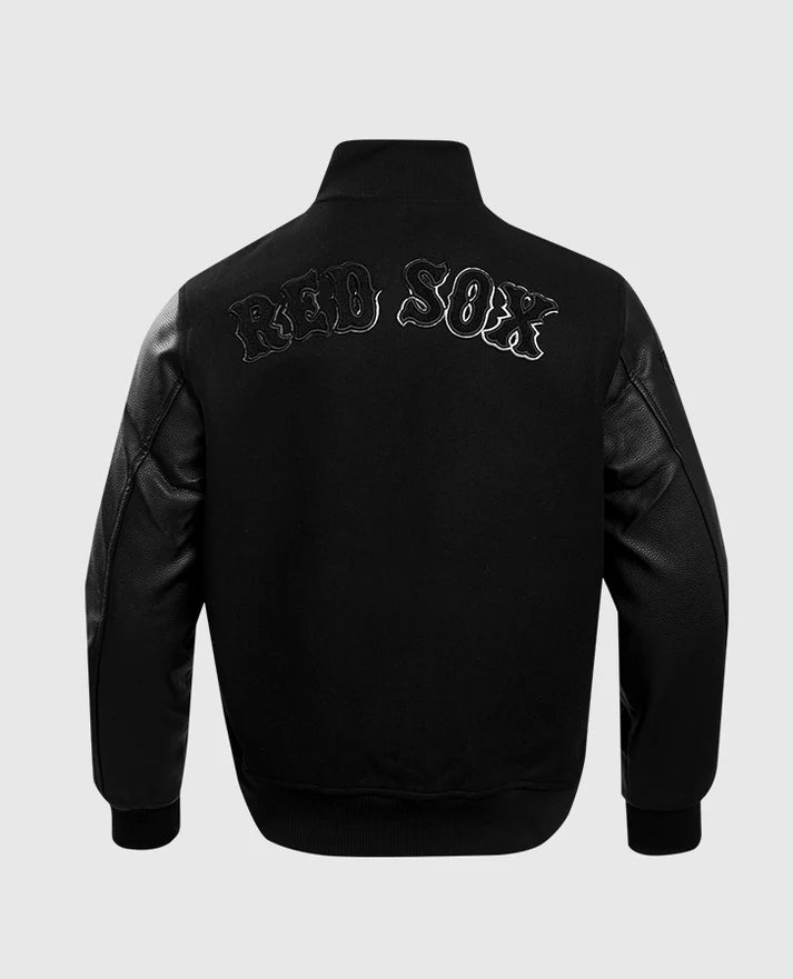 Boston Red Sox Men's Black Varsity Jacket