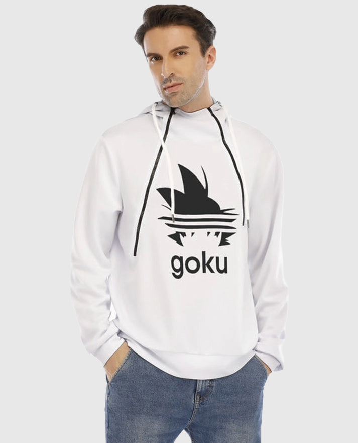 Dragon Ball Just Saiyan White Hoodie