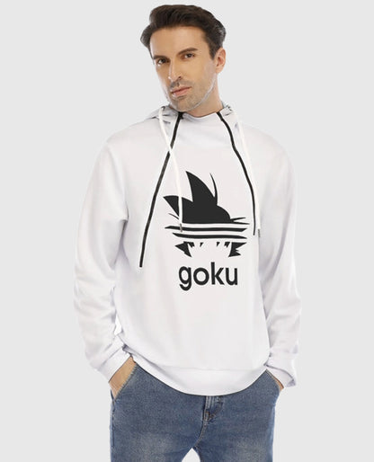 Dragon Ball Just Saiyan White Hoodie