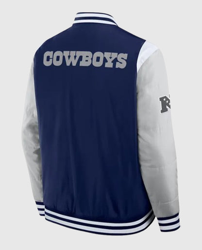 Elements Elite Dallas Cowboys Navy Jacket