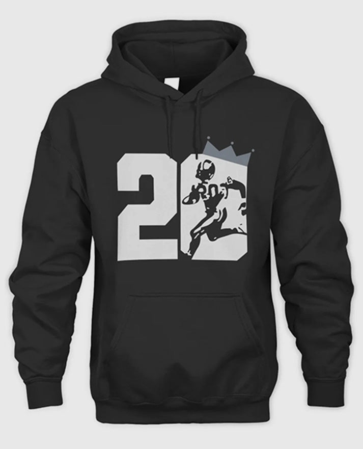 Eminem Barry Sanders Black Hoodie
