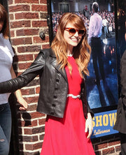 Emma Stone Leather Jacket