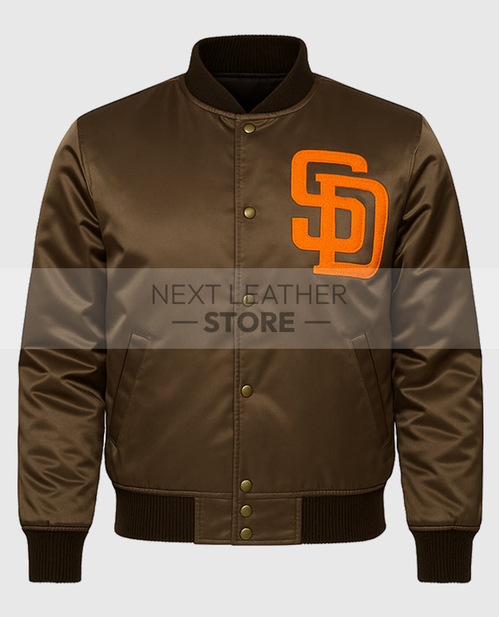 Emma Stone San Diego Padres Jacket
