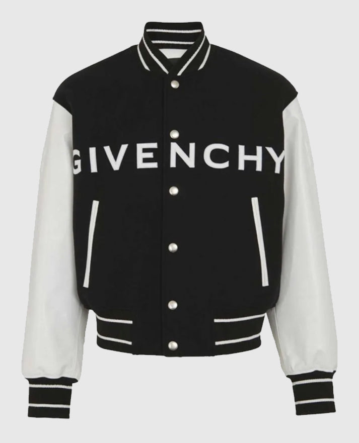 GIVENCHY Black Varsity Jacket