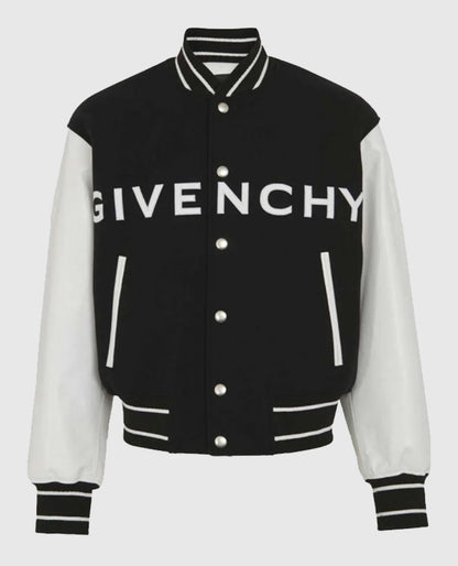 GIVENCHY Black Varsity Jacket