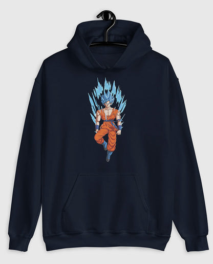 Goku Hoodie Dragon Ball Z Blue Pullover Hoodie