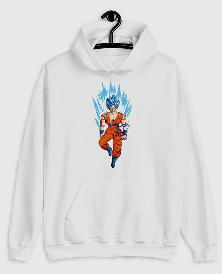 Goku Hoodie Dragon Ball Z White Pullover Hoodie