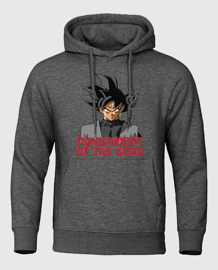 Goku Punishment of the Gods Gray Hoodie