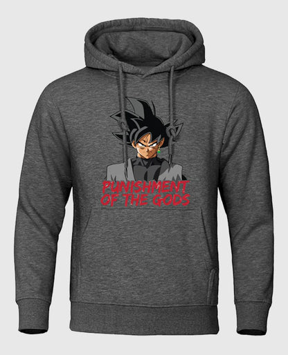 Goku Punishment of the Gods Gray Hoodie