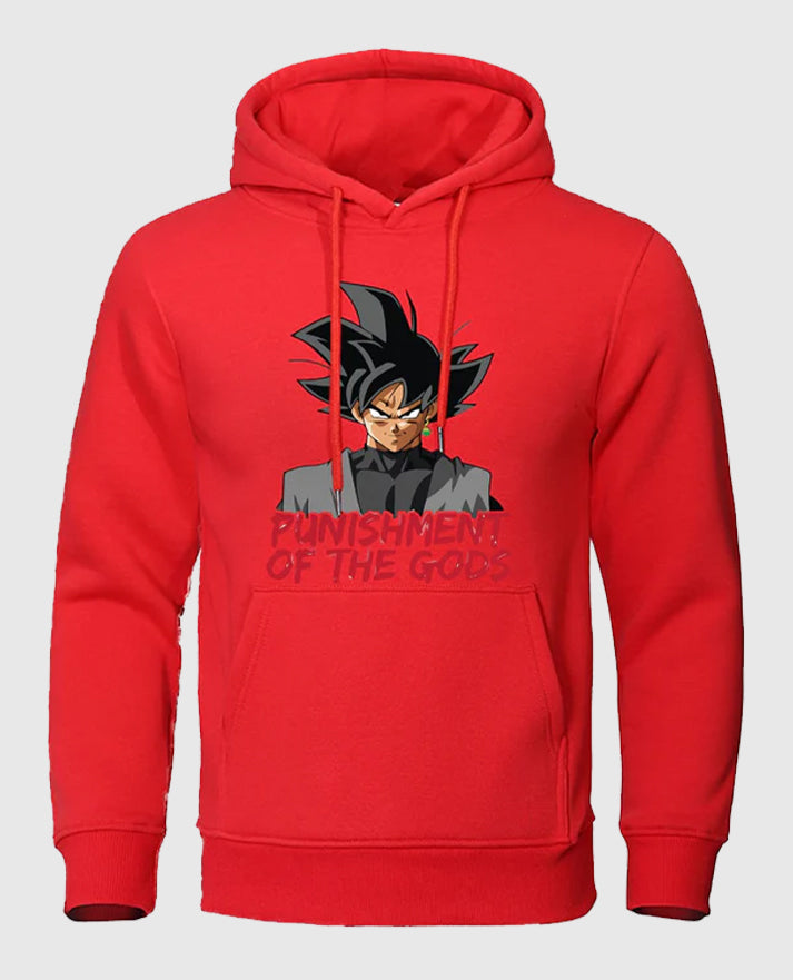 Goku Punishment of the Gods Red Hoodie