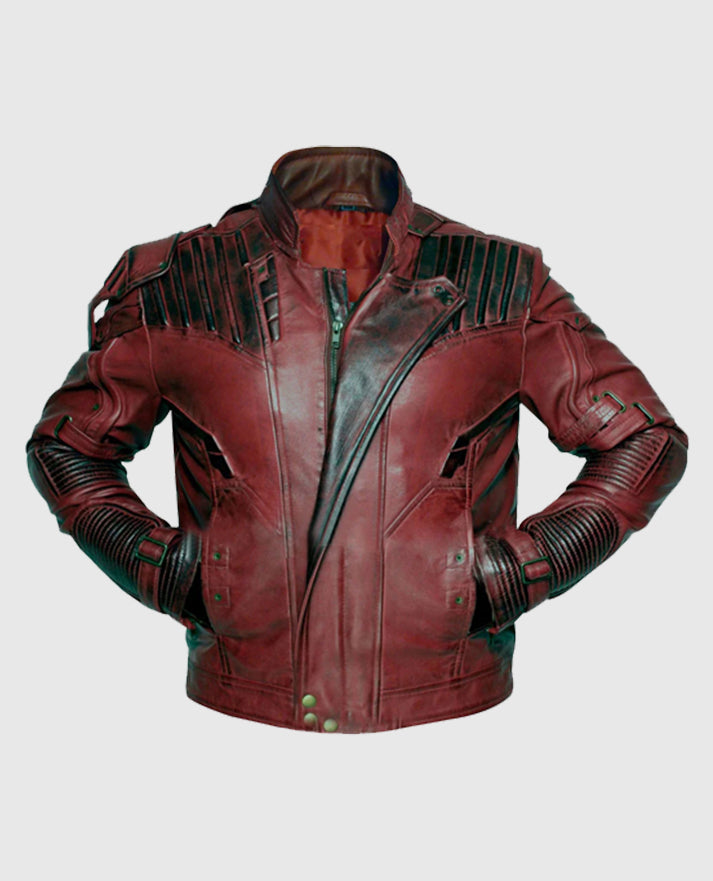 Guardian of the Galaxy Star Lord Leather Jacket