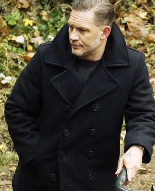 Harry Da Souza MobLand Black Wool Coat