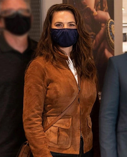 Hayley Atwell Mission Impossible Leather Jacket