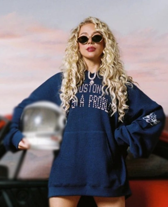 Houston, He's a Problem Racer Hoodie