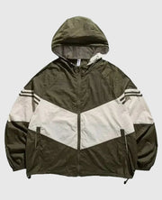 Hydro Sprint Green &Brown Baggy Jacket Unisex