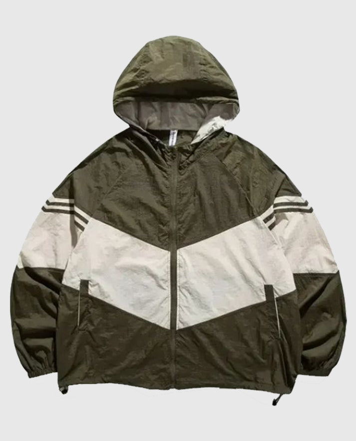 Hydro Sprint Green &Brown Baggy Jacket Unisex