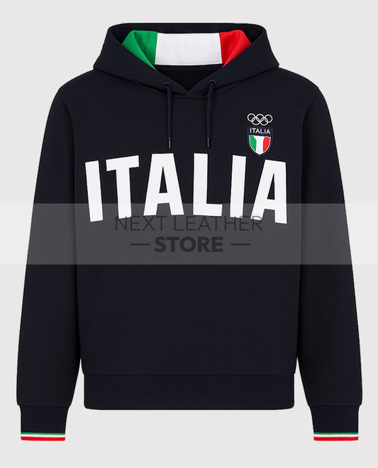 Italy Olympic Pullover Hoodie