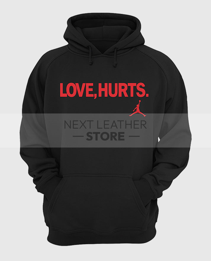 Jalen Hurts Love Hurts Black Pullover Hoodie