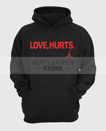 Jalen Hurts Love Hurts Black Pullover Hoodie
