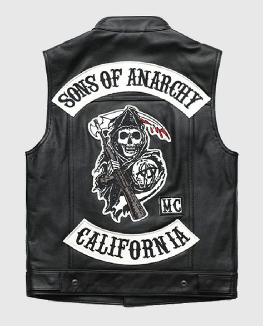Jax Teller Sons of Anarchy Leather Vest