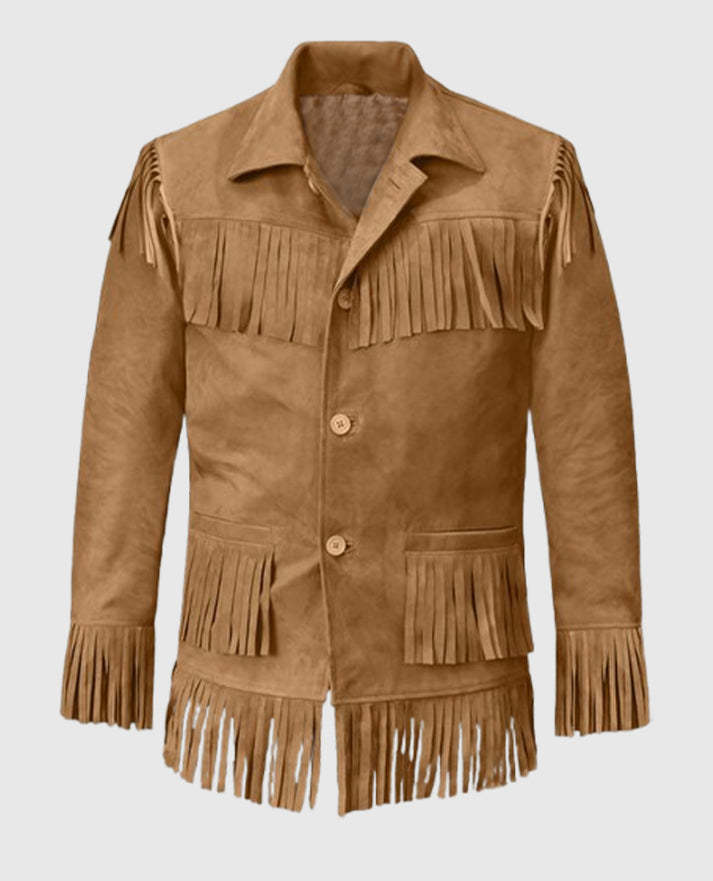 Jon Voight Midnight Cowboy Brown Leather Jacket