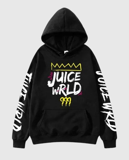 Juice WRLD 999 Black Pullover Hoodie