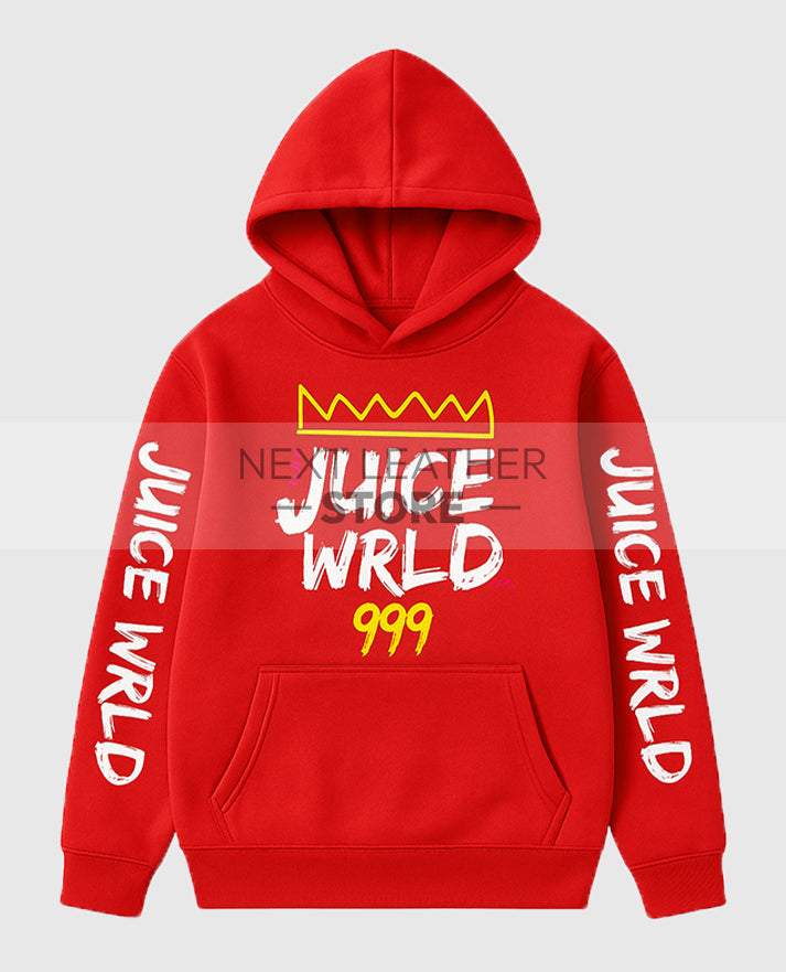 Juice WRLD 999 Red Pullover Hoodie