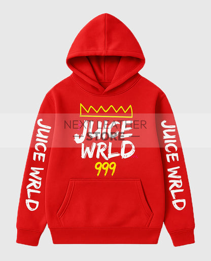 Juice WRLD 999 Red Pullover Hoodie