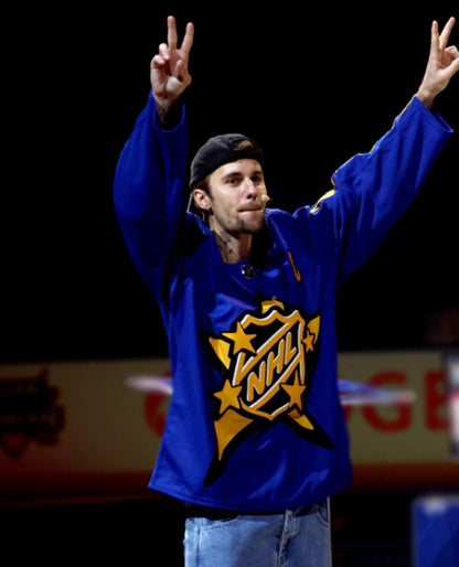 Justin Bieber NHL All-Star Jersey