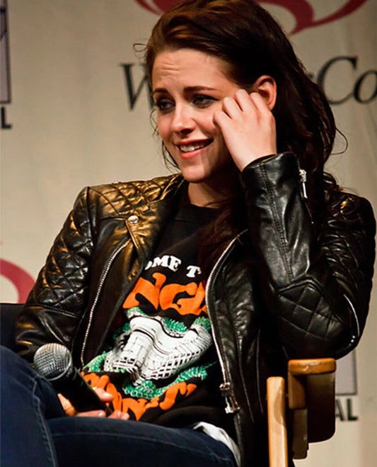 Kristen Stewart Leather Jacket