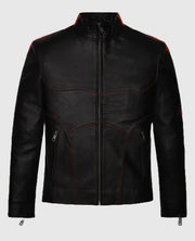 Land Of The Dead John Leguizamo Balck Leather Jacket