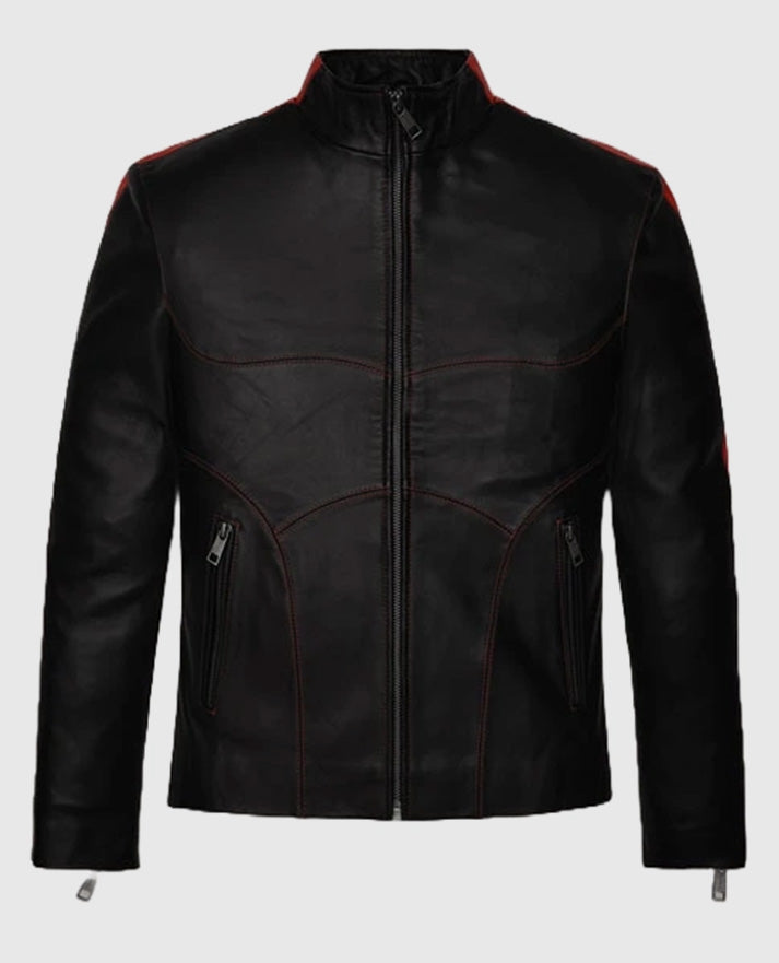 Land Of The Dead John Leguizamo Balck Leather Jacket