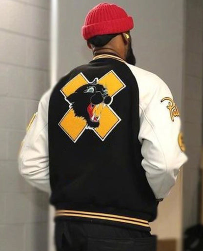 Lebron James Game Day Black Varsity Jacket