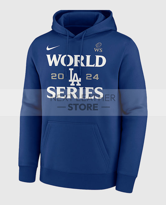 Los Angeles Dodgers 2024 World Series Blue Hoodie