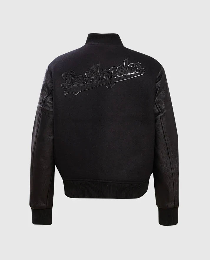 Los Angeles Dodgers Women's Black Varsity Jacket
