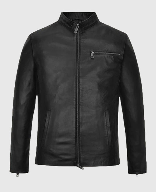 Matt Damon Leather Jacket