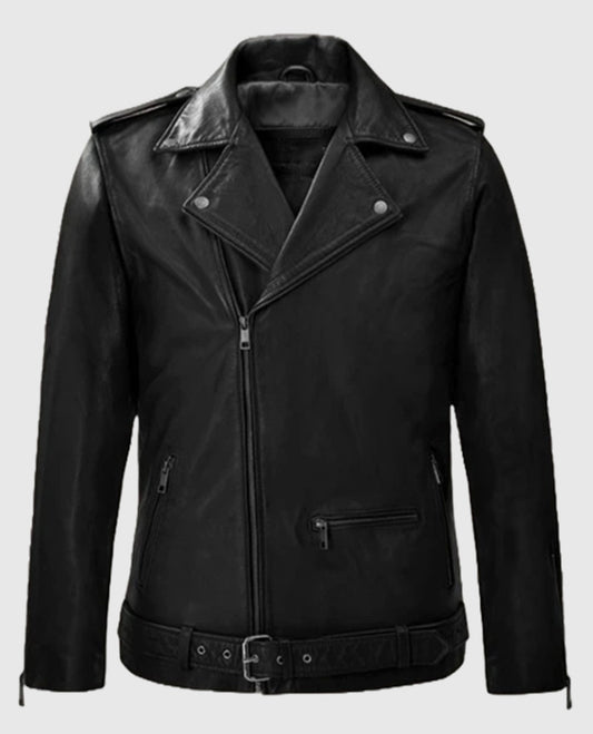 Men's Black Rutland Riding Leather Jacket